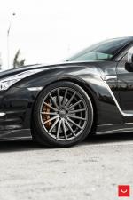 Nissan GT-R on Vossen Wheels (VFS2) 2017 года